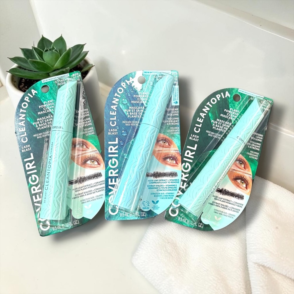 Covergirl Lash Blast Cleantopia Mascara Lot 800 810 825 Variety Pack